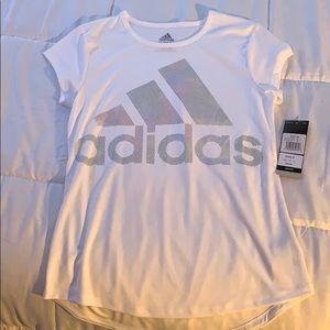 Girls Adidas Climalite Shirt